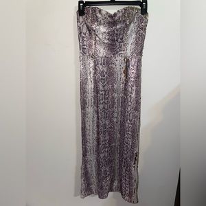 Women’s sequins Strapless Dress